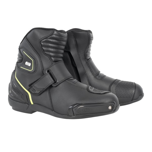 Oxford Oxford Omega Air Short MS Boot Blk/ Wht/ Ylw